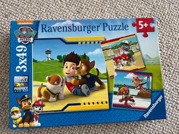 Paw patrol puzzle 3in1