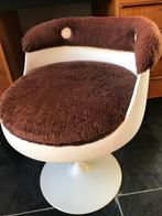 Vintage / retro Futura stoel / stoeltje ‘70 / space age 🤎, Huis en Inrichting, Stoelen, Ophalen, Zo goed als nieuw, Metaal, Eén