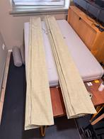 2 Verduisterende Vouwgordijnen - 194x190 cm, Huis en Inrichting, Stoffering | Gordijnen en Lamellen, Ophalen, 50 tot 100 cm, Zo goed als nieuw