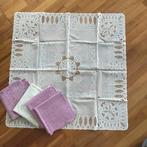 5x Tafelzeil 90x90cm, Huis en Inrichting, Tafelkleden, Ophalen of Verzenden, Zo goed als nieuw, Vierkant