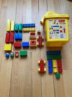 Lego duplo building set met opbergdoos 1544 jaar '88 complee, Ophalen of Verzenden, Zo goed als nieuw, Complete set, Duplo
