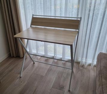 InnovaGoods Inklapbaar bureau licht eiken/wit. beschikbaar voor biedingen