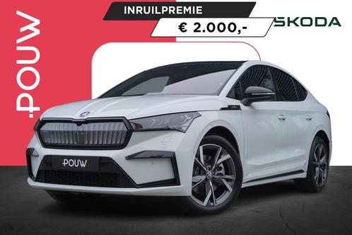 Skoda Enyaq Coupé 85 286pk Sportline Skoda Enyaq Coupé 85, Auto's, Skoda, Bedrijf, Te koop, Enyaq, 360° camera, ABS, Achteruitrijcamera