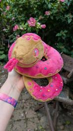 Donut slang Roze glazuur knuffel handgemaakt, Ophalen of Verzenden, Overige typen