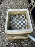 Spoelbak beton met mooi authentiek tegelwerk, Doe-het-zelf en Verbouw, Buizen en Afvoer, Ophalen, Gebruikt, Minder dan 2 meter