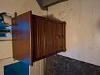 Kast met roldeur, Huis en Inrichting, Kasten | Roldeurkasten en Archiefkasten, Ophalen, Gebruikt, Eikenhout, 50 tot 100 cm
