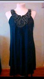 Donkerblauw feestelijk jurk, Kleding | Dames, Jurken, Blauw, Maat 38/40 (M), Ophalen of Verzenden, Zo goed als nieuw