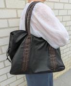 Leren tas / shopper van het Spaanse merk LUPO, Ophalen of Verzenden, Gebruikt, Zwart, Shopper