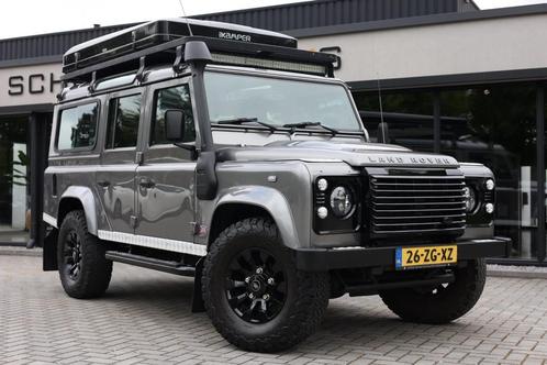 Land Rover Defender 110 SW XTech | Airco | Leder | LED | Dak, Auto's, Land Rover, Bedrijf, Te koop, 4x4, ABS, Airconditioning