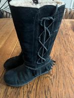 Zwarte hoge UGS, Kleding | Dames, Schoenen, Ophalen of Verzenden, Zo goed als nieuw, Zwart