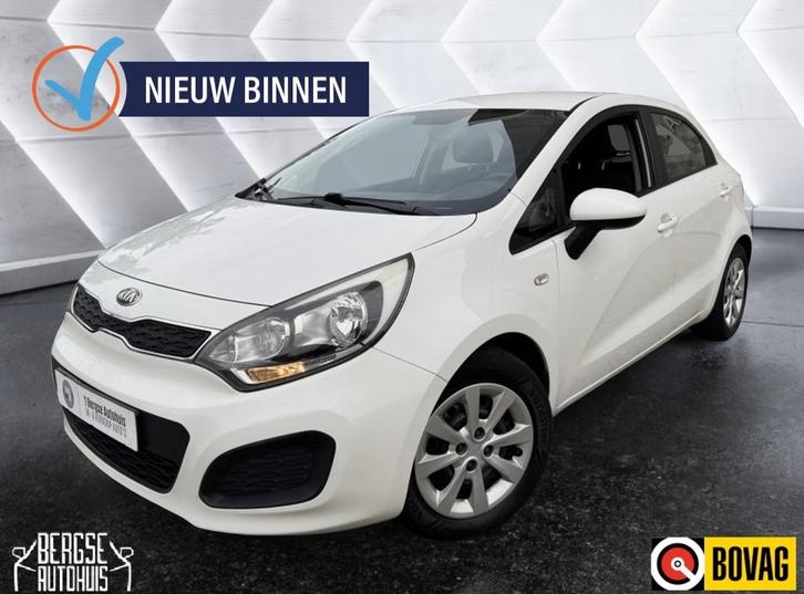 Kia Rio 1.2 CVVT Comf. Pack Airco Navi Lmv BT Nap, Auto's, Kia, Bedrijf, Rio, ABS, Airbags, Airconditioning, Alarm, Bluetooth