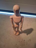 Houten Pop / Mannequin - Beweegbaar, Ophalen of Verzenden