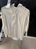 Ivoorkleurige blouse zware kwaliteit maat XL, Ophalen, H&M, Wit, Maat 42/44 (L)