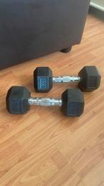 Hex dumbells set 2 keer 8kg, Sport en Fitness, Fitnessmaterialen, Ophalen, Zo goed als nieuw, Dumbbell