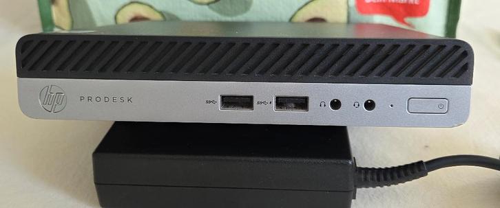 Nette Staat Mini HP ProDesk 400 G4 + Windows 11, Computers en Software, Desktop Pc's, Refurbished, 4 Ghz of meer, SSD, 8 GB, Ophalen of Verzenden