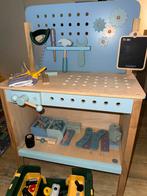 Little dutch houten werkbank incl gereedschapskoffer, Kinderen en Baby's, Speelgoed | Houten speelgoed, Ophalen, Zo goed als nieuw