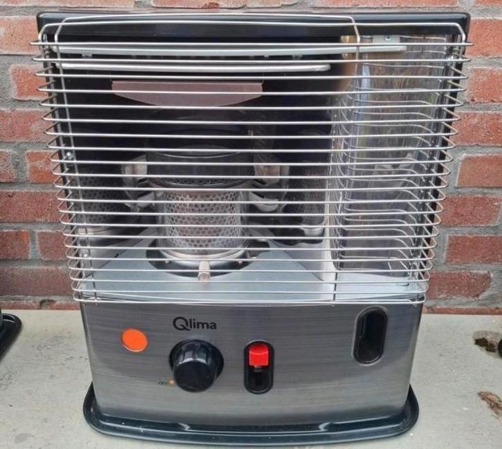 Qlima petroleumkachel kouskachel 2700 watt vermogen., Huis en Inrichting, Kachels, Zo goed als nieuw, Petroleumkachel, Overige brandstoffen