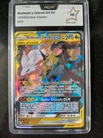 Reshiram& Zekrom GX  PCA 10 graded, Ophalen of Verzenden, Zo goed als nieuw, Losse kaart, Foil