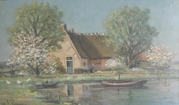 ZONNIGE BOERDERIJ AAN WATER>BLOESEMBOOM>OUD>WILLEM PASMAN beschikbaar voor biedingen