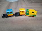 Lego Duplo Trein met Wagons en veel rails en toebehoren, Kinderen en Baby's, Speelgoed | Duplo en Lego, Ophalen, Gebruikt, Complete set