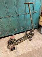 Zeer stoere grote vintage garagekrik Steinbock industrieel, Ophalen, Hydraulisch, Garagekrik