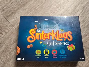 Nieuw de sinterklaas 4 in 1 spellenbox beschikbaar voor biedingen