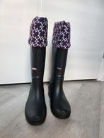 Tommy Hilfiger Regenlaarzen Gevoerd - Maat 40, Zwart, Nieuw, Ophalen of Verzenden, Regenlaarzen