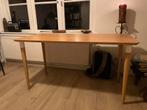 Ikea bamboe computerbureau/tafel, Huis en Inrichting, Bureaus, Ophalen, Gebruikt