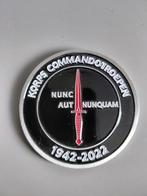 Officiele KCT Reunie Coin 1942-2022, Verzamelen, Ophalen of Verzenden, Landmacht, Nederland, Embleem of Badge