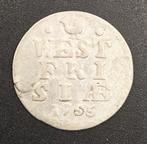 1755 Dubbele Wapenstuiver West-Friesland, Postzegels en Munten, Munten | Nederland, Vóór koninkrijk, Zilver, Losse munt, Overige waardes