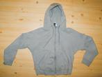 Adidas li-grijs sweatervest maat 164 (xs) met rits en muts., Adidas, Gebruikt, Jongen of Meisje, Trui of Vest