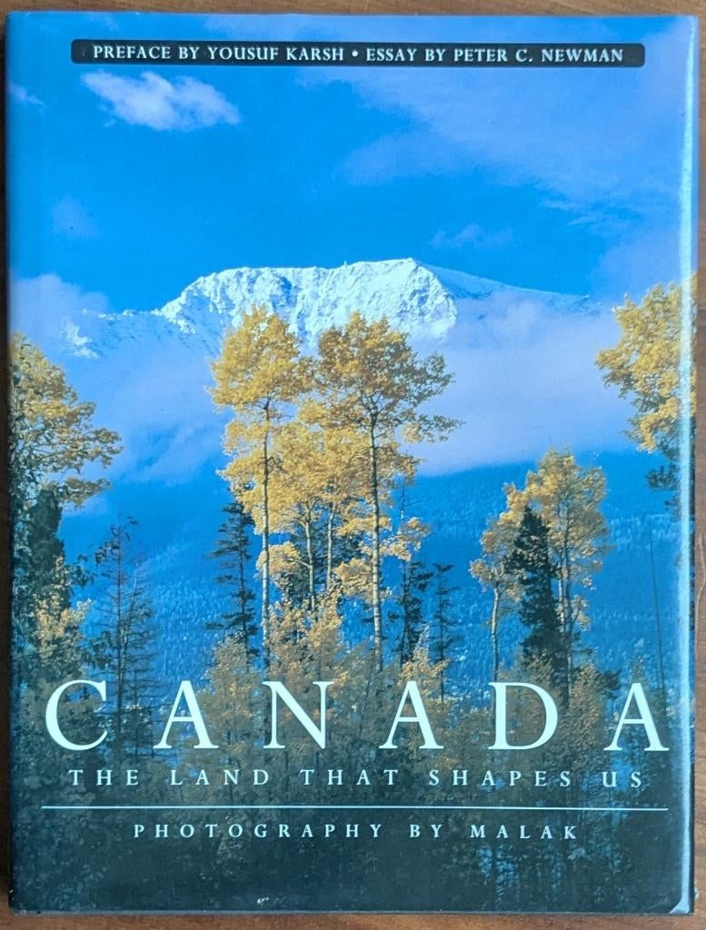 Canada. The land that shapes us. Groot fotoboek., Ophalen of Verzenden, Zo goed als nieuw, Newman, Peter C., Noord-Amerika