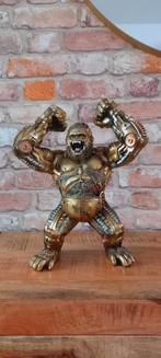Grote 32cm Steampunk Staande Gorilla Beeld🌹NIEUW🌹, Verzamelen, Beelden en Beeldjes, Ophalen of Verzenden, Nieuw, Dier