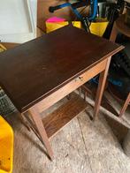 Antiek Naaitafeltje met Opbergruimte, Antiek en Kunst, Antiek | Meubels | Tafels, Ophalen of Verzenden