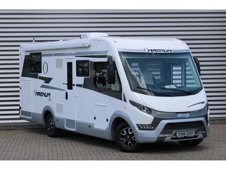 Elnagh Magnum 582 140PK Queensbed Dakairco Trekhaak TV, Caravans en Kamperen, Campers, Bedrijf, tot en met 2, Integraal, Overige merken