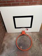 Basket zeer degelijk met achterbord, Sport en Fitness, Basketbal, Ophalen, Zo goed als nieuw, Ring, Bord of Paal