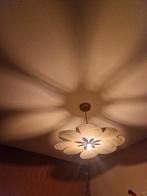 Hanglamp linde beige karwei, Huis en Inrichting, Lampen | Hanglampen, Bohemian, Ophalen of Verzenden, Zo goed als nieuw, Metaal