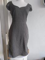 Elegante jurk - grijs bruin tinten maat M H&M, Maat 38/40 (M), Ophalen of Verzenden, Knielengte, Grijs