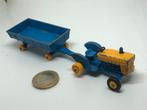 Ford Tractor met Aanhanger, Lesney, Ophalen of Verzenden, Gebruikt, Tractor of Landbouw
