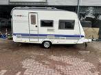 Hobby De luxe Easy met zonnepaneel en accu ((zondag open)), Standaardzit, Dwarsbed, Bedrijf, Tot en met 4