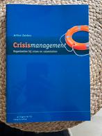 Crisismanagement, Ophalen of Verzenden, Zo goed als nieuw, Management