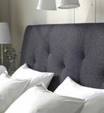 Ikea Idanas bed achterwand hoofd bord antraciet grijs NIEUW, Ophalen, Tweepersoons, 140 cm, Zo goed als nieuw