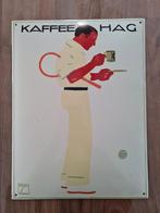 Emaille bord Kaffee Hag nieuw, Antiek en Kunst, Antiek | Emaille, Ophalen of Verzenden