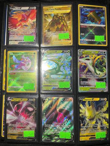 Silver Tempest Hits Pokemon Kaarten beschikbaar voor biedingen