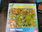 That's Life Puzzel - 1000 stukjes, Hobby en Vrije tijd, Denksport en Puzzels, Ophalen of Verzenden, 500 t/m 1500 stukjes, Zo goed als nieuw