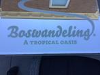 Boswandeling spiegel voor in mancave/bar, Verzamelen, Merken en Reclamevoorwerpen, Ophalen, Zo goed als nieuw, Reclamebord
