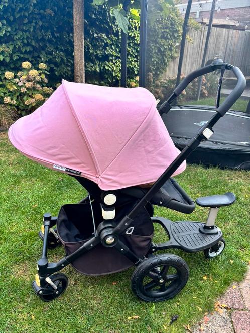 Bugaboo cameleon 3 compleet in 2 kleuren, Kinderen en Baby's, Kinderwagens en Combinaties, Gebruikt, Kinderwagen, Bugaboo, Verstelbare duwstang
