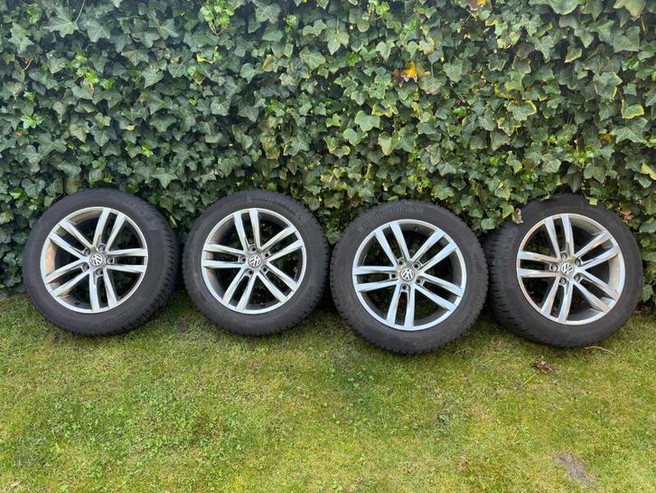 Winterset 17" - 215/55 R17 98V - Volkswagen Passat GTE o.a., Auto-onderdelen, Banden en Velgen, Banden en Velgen, Winterbanden