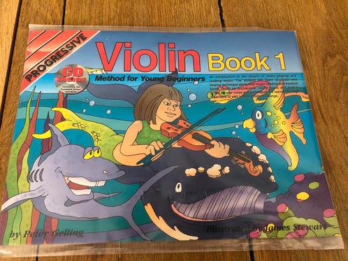 Violin Book1 Peter Gelling Hoe viool te spelen voor kinderen, Boeken, Muziek, Zo goed als nieuw, Instrument, Ophalen of Verzenden