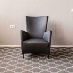 8x Montis Windy fauteuils zwart leer - nieuwstaat, Niet ingevuld, Niet ingevuld, Leer, Ophalen of Verzenden